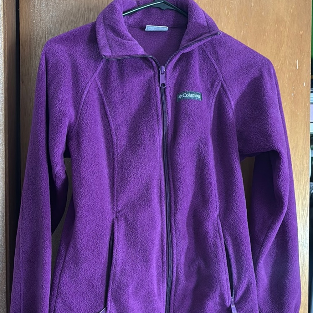 Columbia Women's Purple Fleece Jacket